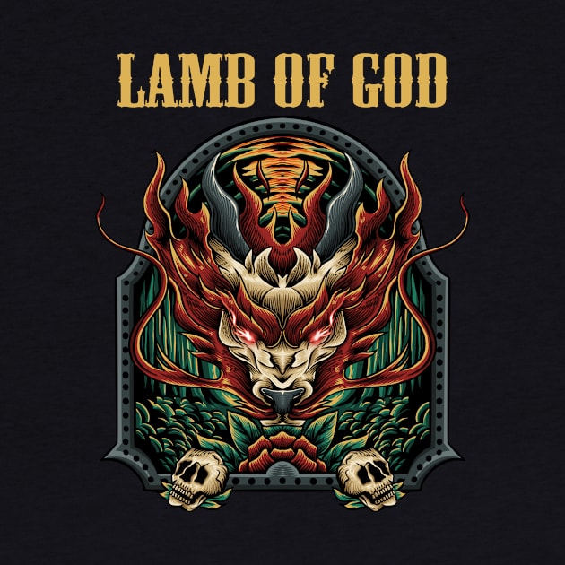 LAMB OF GOD BAND XMAS by MrtimDraws